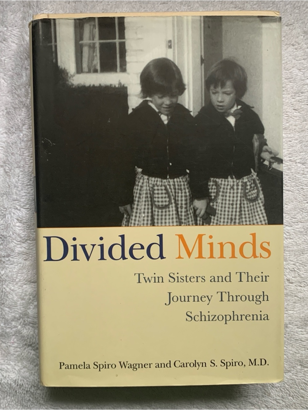 Divided Minds Hardcover Book - Yellow & Black Cover